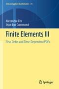 Cover: Finite Elements III - Springer
