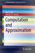 Cover: Computation and Approximation - Springer