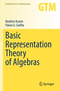 Enlarge image Cover: Basic Representation Theory of Algebras - Springer