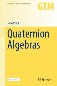 Enlarge image Cover: Quaternion Algebras - Springer