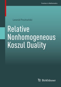 Abbildung von: Relative Nonhomogeneous Koszul Duality - Birkhäuser