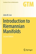 Cover: Introduction to Riemannian Manifolds - Springer