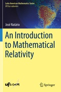 Cover: An Introduction to Mathematical Relativity - Springer