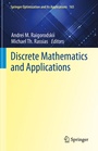 Cover: Discrete Mathematics and Applications - Springer
