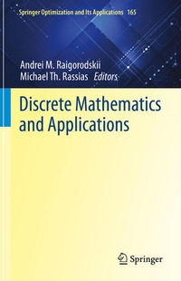 Enlarge image Cover: Discrete Mathematics and Applications - Springer