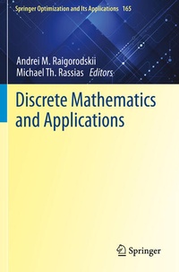 Enlarge image Cover: Discrete Mathematics and Applications - Springer