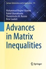 Cover: Advances in Matrix Inequalities - Springer