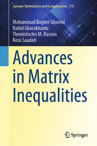 Enlarge image Cover: Advances in Matrix Inequalities - Springer