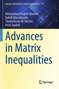 Abbildung von: Advances in Matrix Inequalities - Springer