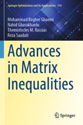 Cover: Advances in Matrix Inequalities - Springer