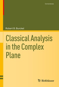 Enlarge image Cover: Classical Analysis in the Complex Plane - Springer