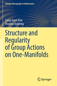 Abbildung von: Structure and Regularity of Group Actions on One-Manifolds - Springer