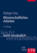 Cover: Wissenschaftliches Arbeiten - UTB