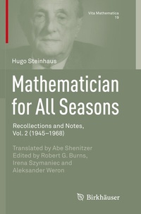 Abbildung von: Mathematician for All Seasons - Birkhäuser