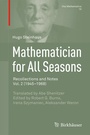 Cover: Mathematician for All Seasons - Birkhäuser