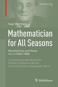 Cover: Mathematician for All Seasons - Birkh&auml;user