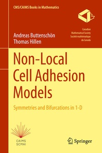 Enlarge image Cover: Non-Local Cell Adhesion Models - Springer