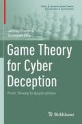 Cover: Game Theory for Cyber Deception - Birkh&auml;user