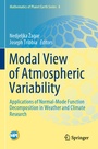 Cover: Modal View of Atmospheric Variability - Springer