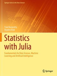 Enlarge image Cover: Statistics with Julia - Springer