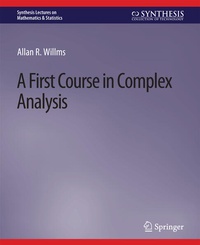 Enlarge image Cover: A First Course in Complex Analysis - Springer