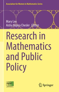 Enlarge image Cover: Research in Mathematics and Public Policy - Springer