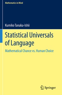 Enlarge image Cover: Statistical Universals of Language - Springer