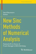 Cover: New Sinc Methods of Numerical Analysis - Birkh&auml;user