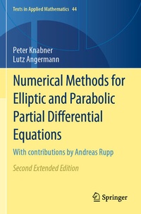 Enlarge image Cover: Numerical Methods for Elliptic and Parabolic Partial Differential Equations - Springer