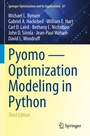 Cover: Pyomo - Optimization Modeling in Python - Springer