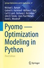Cover: Pyomo - Optimization Modeling in Python - Springer