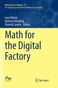 Cover: Math for the Digital Factory - Springer