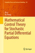Cover: Mathematical Control Theory for Stochastic Partial Differential Equations - Springer