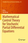 Cover: Mathematical Control Theory for Stochastic Partial Differential Equations - Springer