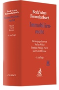 Cover: Beck'sches Formularbuch Immobilienrecht - C.H.BECK