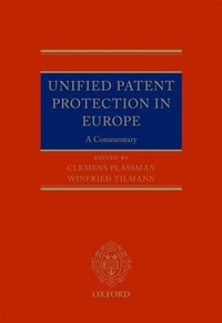 Abbildung von: Unified Patent Protection in Europe - OUP eBook