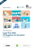 Abbildung von: Legal-Tech.de Fachinfo-Verzeichnis  2023: 170 Angebote für Kanzleien - FFI-Verlag