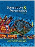 Cover: Sensation and Perception - Oxford University Press Inc