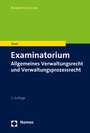 Cover: Examinatorium Allgemeines Verwaltungsrecht und Verwaltungsprozessrecht - Nomos