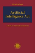 Cover: Artificial Intelligence Act - Nomos