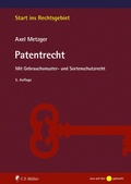 Cover: Patentrecht - C.F. M&uuml;ller