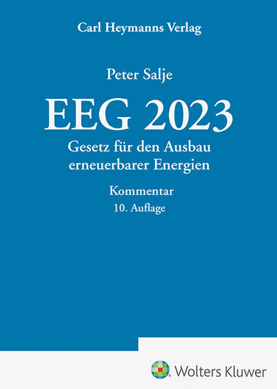 Abbildung von: EEG 2023 - Carl Heymanns Verlag