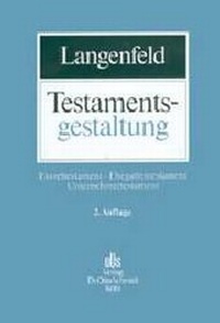 Enlarge image Cover: Testamentsgestaltung - Otto Schmidt Verlag