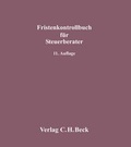 Cover: Fristenkontrollbuch f&uuml;r Steuerberater - C.H.BECK