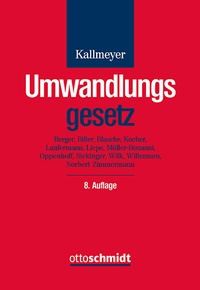 Abbildung von: Umwandlungsgesetz - Otto Schmidt Verlag