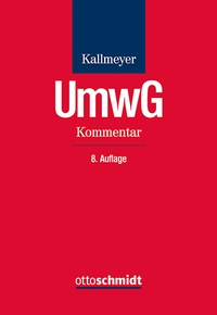 Abbildung von: Umwandlungsgesetz: UmwG - Otto Schmidt Verlag