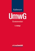 Cover: Umwandlungsgesetz: UmwG - Otto Schmidt Verlag