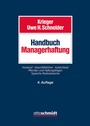 Cover: Handbuch Managerhaftung - Otto Schmidt Verlag