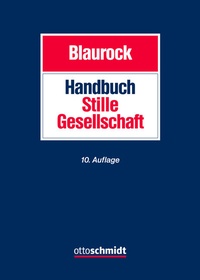 Abbildung von: Handbuch Stille Gesellschaft - Otto Schmidt Verlag