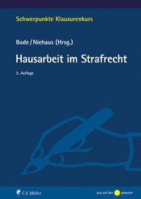 Abbildung von: Hausarbeit im Strafrecht - C.F. Müller